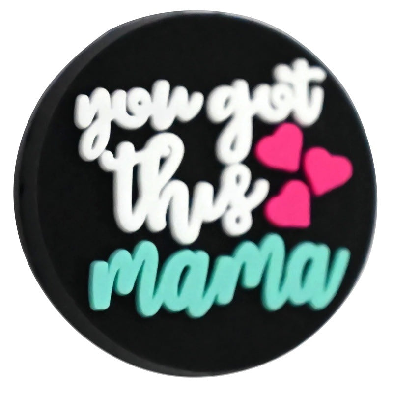 Wholesale  Random 100pcs/pack  Cute Cartoon Mother' s Day Series Ballpoint Pen  Focal Beads