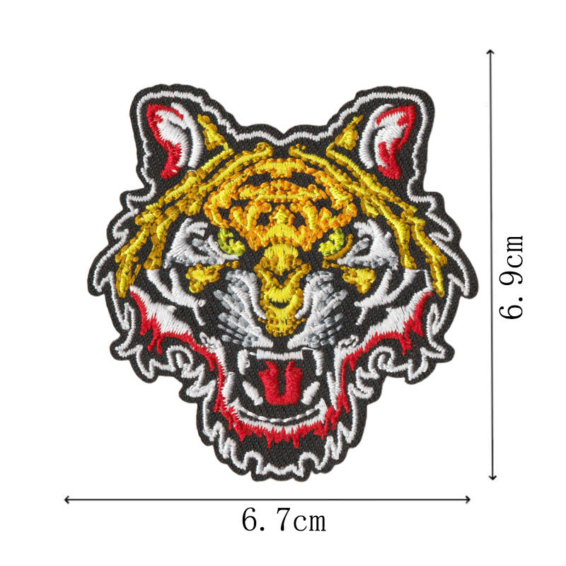 Wholesale Western Cowboy Embroidered Tactical Patch DIY Decorative Accessory For Backpacks Hats Towels