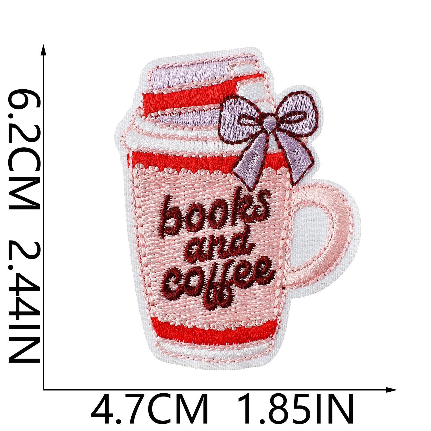 Wholesale Iron On Embroidered Patch Bear Book Design For Bags And Clothing Chic Boutique Craft