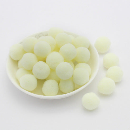 Wholesale 20MM diy handmade materials headdress accessories high elastic wool ball colorful wool ball NO HOLE