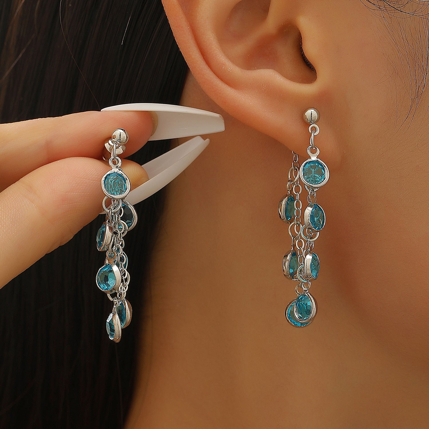 Wholesale Trendy Summer Vacation Hand Knit Raffia Flower Earrings For Women Golden Yellow Fashion Accessory Resale Gift