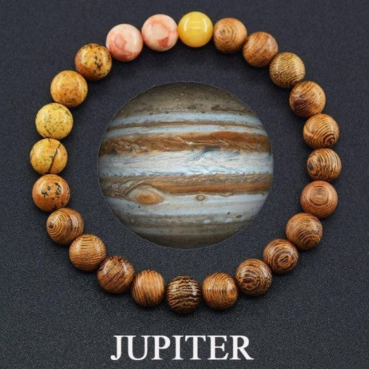 Wholesale Natural Stone Planet Bracelet