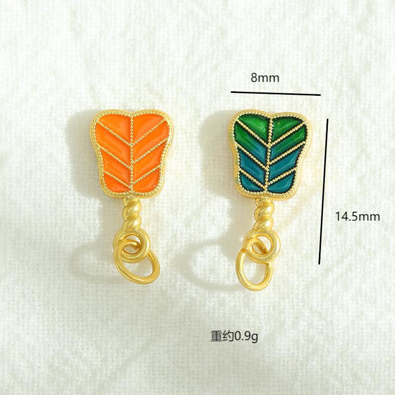 Wholesale Colorful koi fish fox face butterfly banana fan Pendant