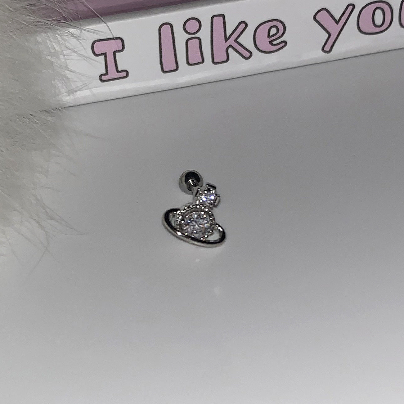 Wholesale Saturn Ear Bone Nail Medical Titanium Steel Ear Snail Sleep Free Earrings Ear Buckle