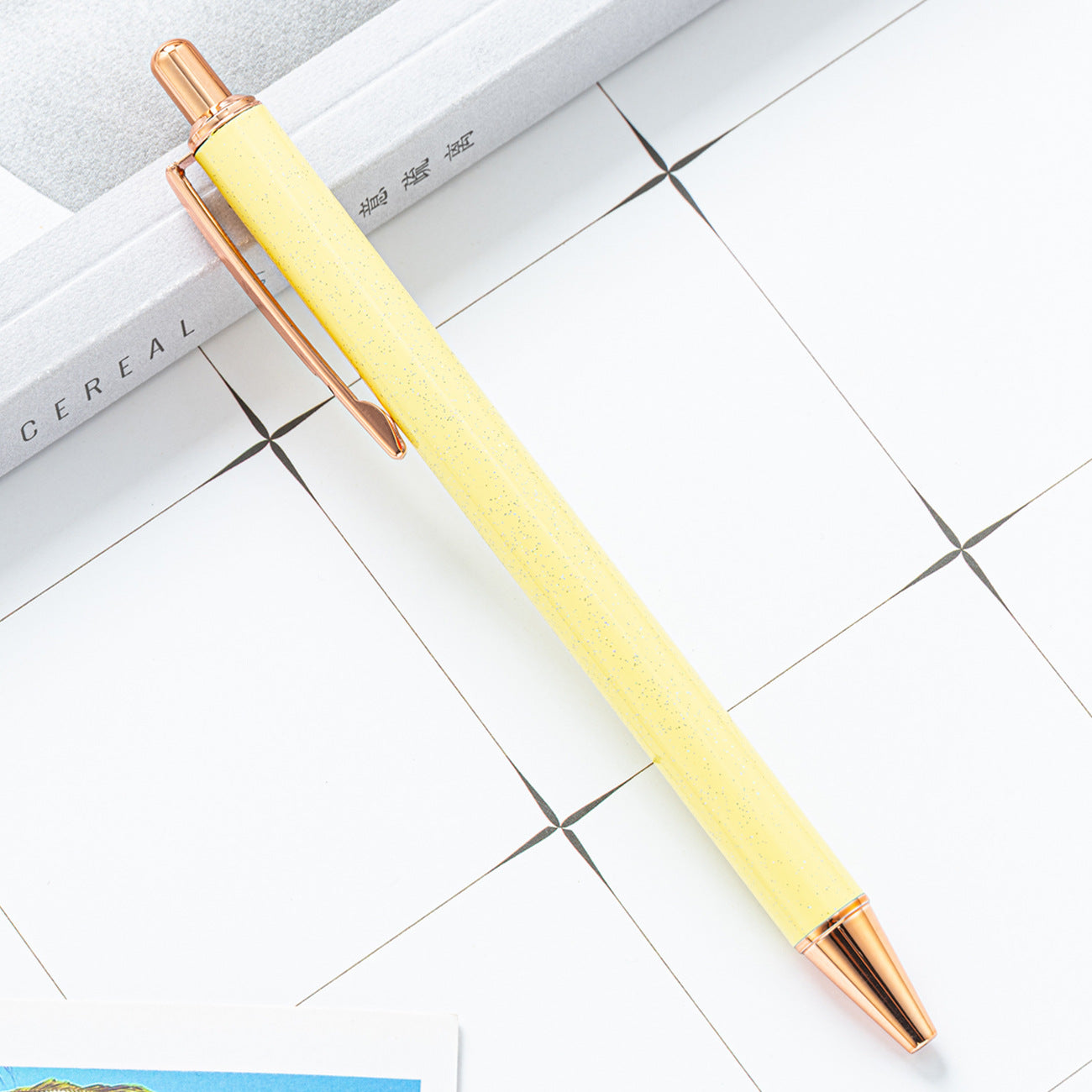 Wholesale Creative Glitter Metal Ballpoint Pen