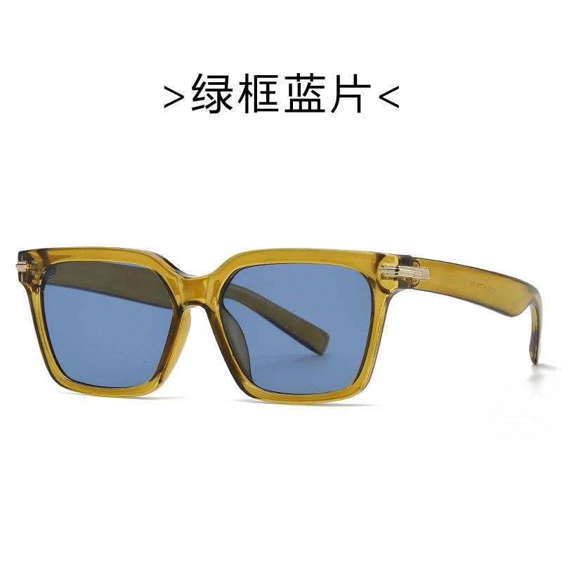 Wholesale Fashion Square Frame Leopard Print Sunglasses