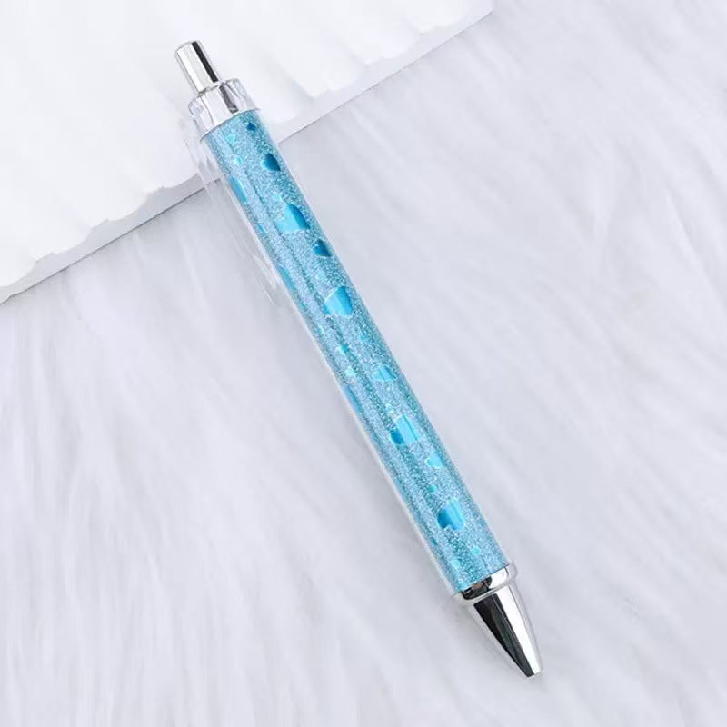 Wholesale Christmas & Pink Bow & Blingbling Roll Paper Ballpoint Pen