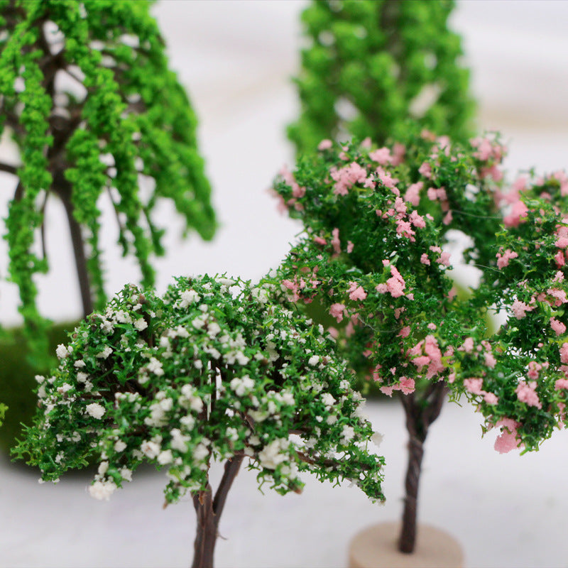 Wholesale Miniature garden mini simulation landscape tree