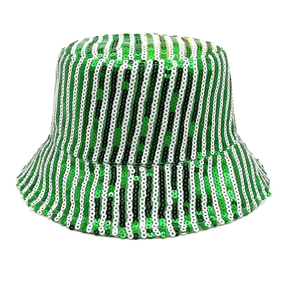 Wholesale Sequined performance bucket hat sun visor bucket hat