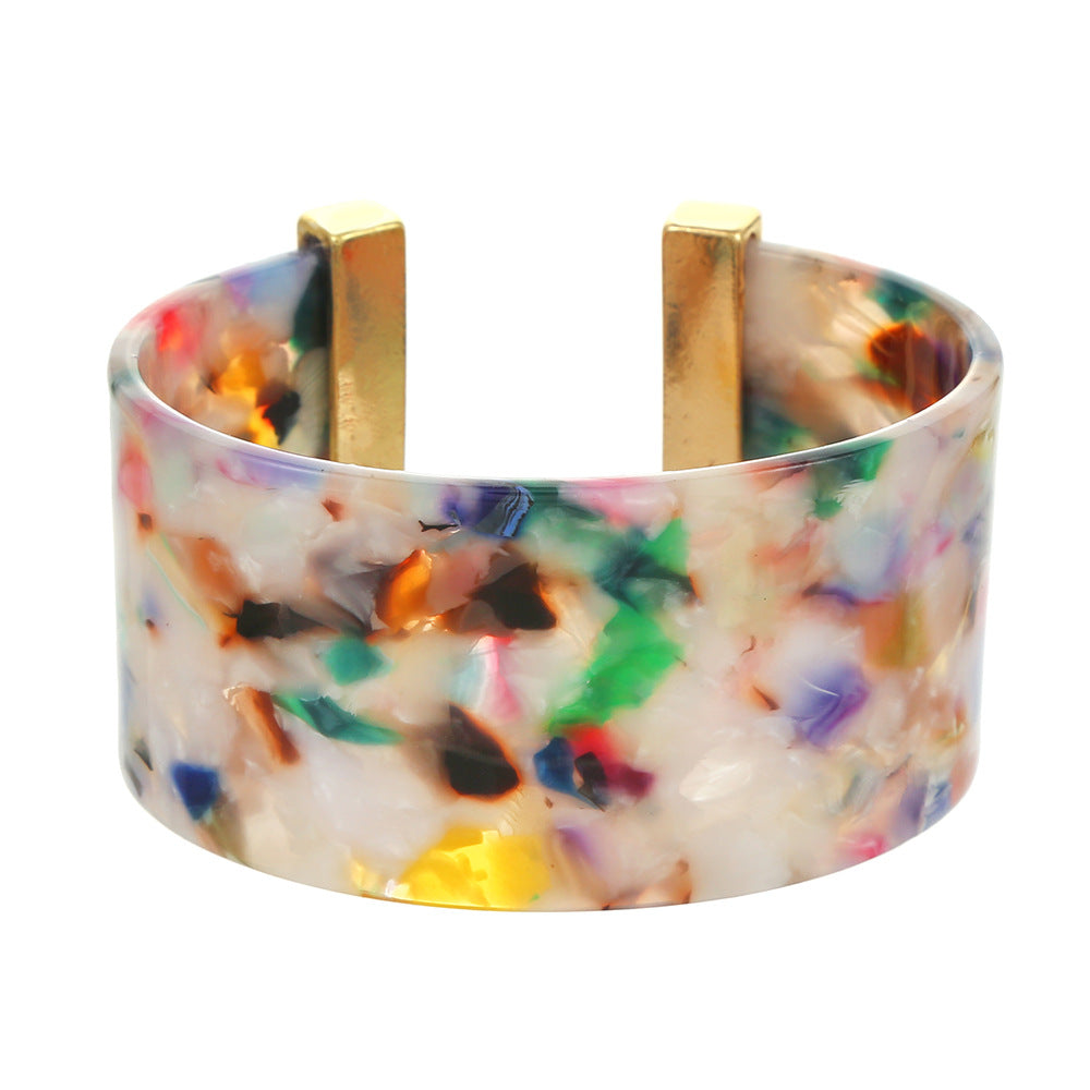 Pendientes al por mayor Pulsera de collar Acrílico 4 piezas Combinación Set