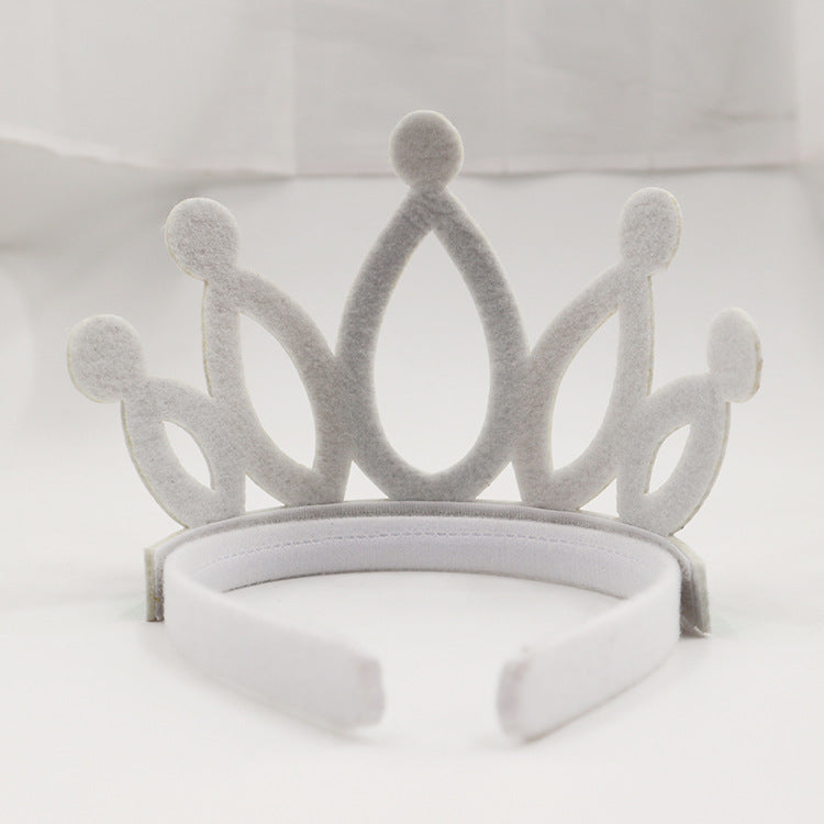 Wholesale Carnival Sequins Colorful Sequins Crown Tiara Prom Party Decoration Crown