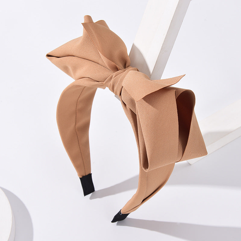 Wholesale French Style Black Big Bow Headband