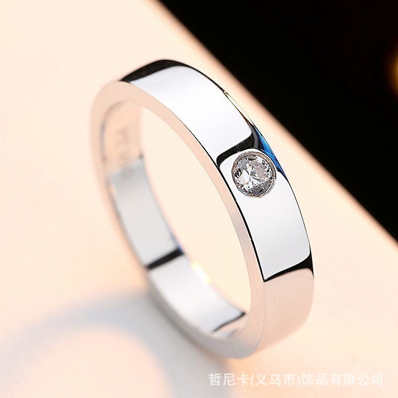 Wholesale classic elegant simple handsome wedding ring