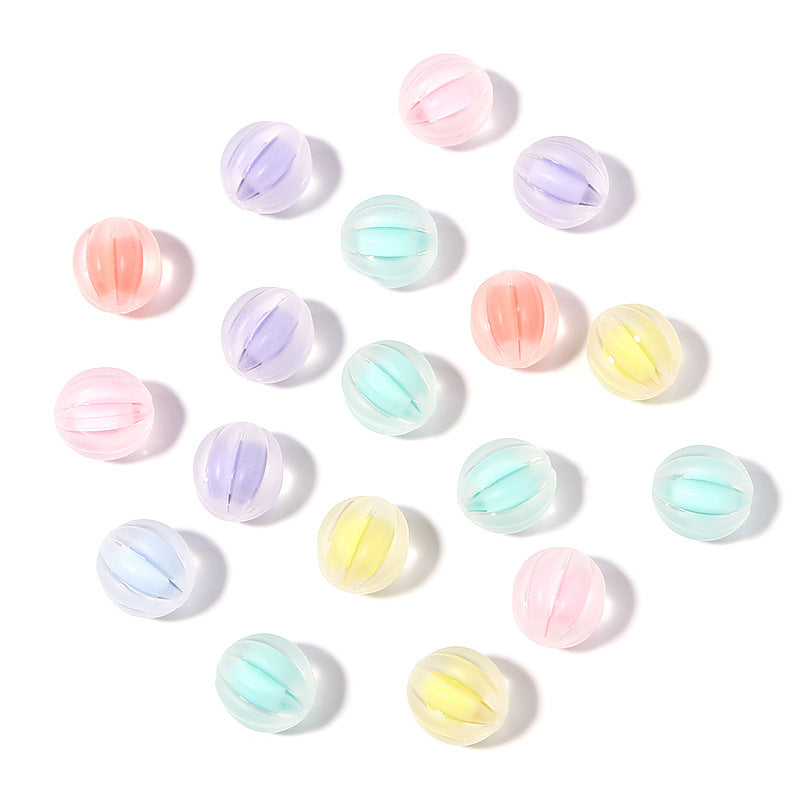 Wholesale Acrylic Transparent Candy Colored Flower Beads