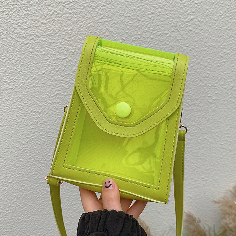 Wholesale PU Solid Color Mini Phone Bag