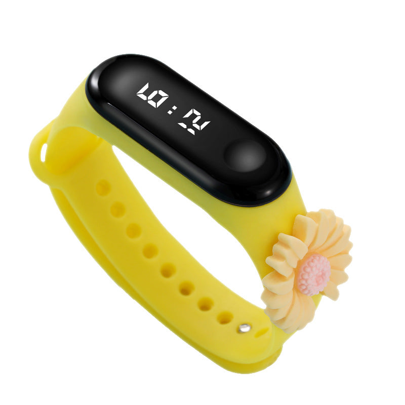Wholesale Plastic Daisy Electronic Watch for Kids