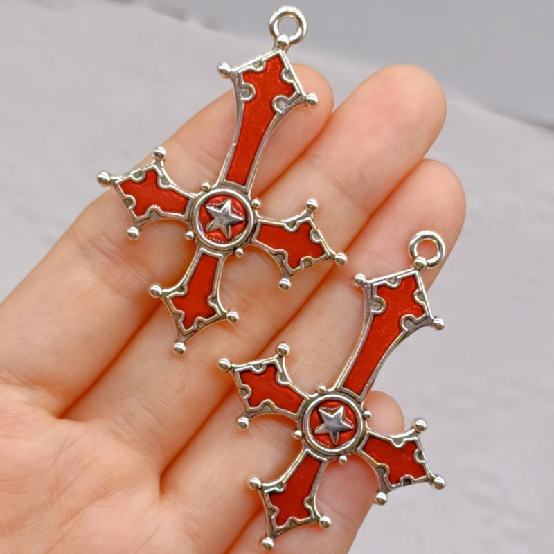 Wholesale Gothic Heart Cross Sword Pendant