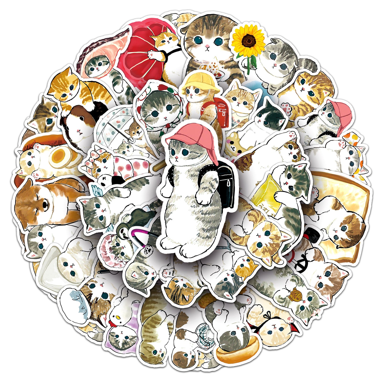 Wholesale cute cartoon Sticker Waterproof Vinyl Stickers OLY Exclusive