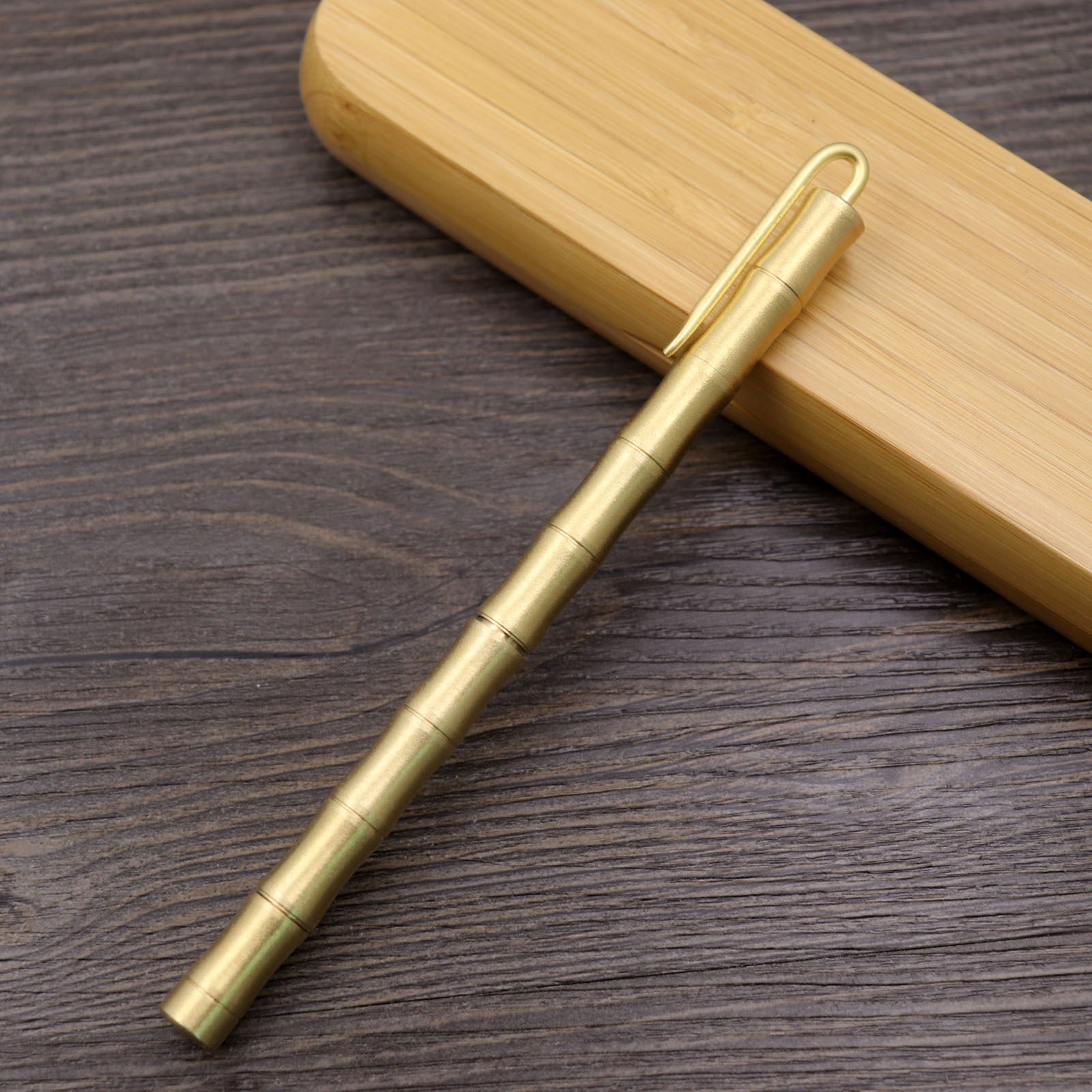 Wholesale Bamboo Brass Pens