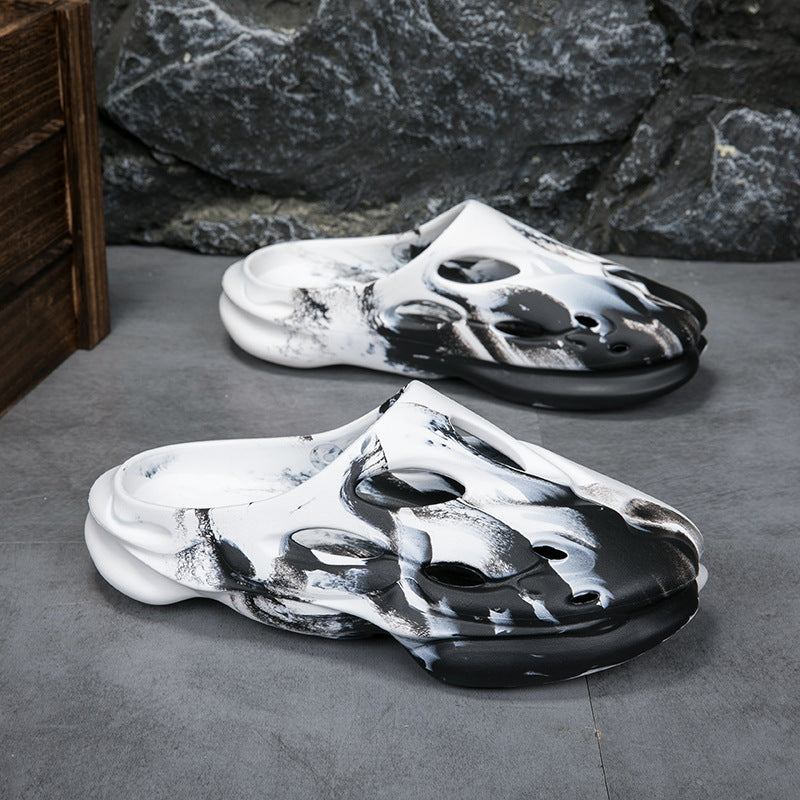 Wholesale Men's Baotou EVA Perforated Shoes