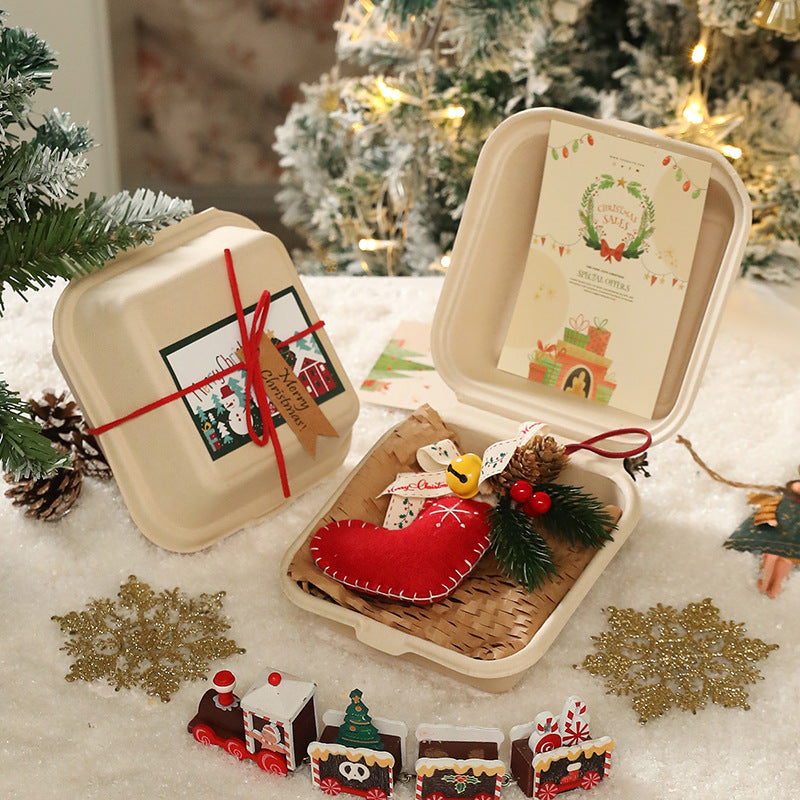 Wholesale Christmas gift plush Christmas tree pendant Christmas decoration