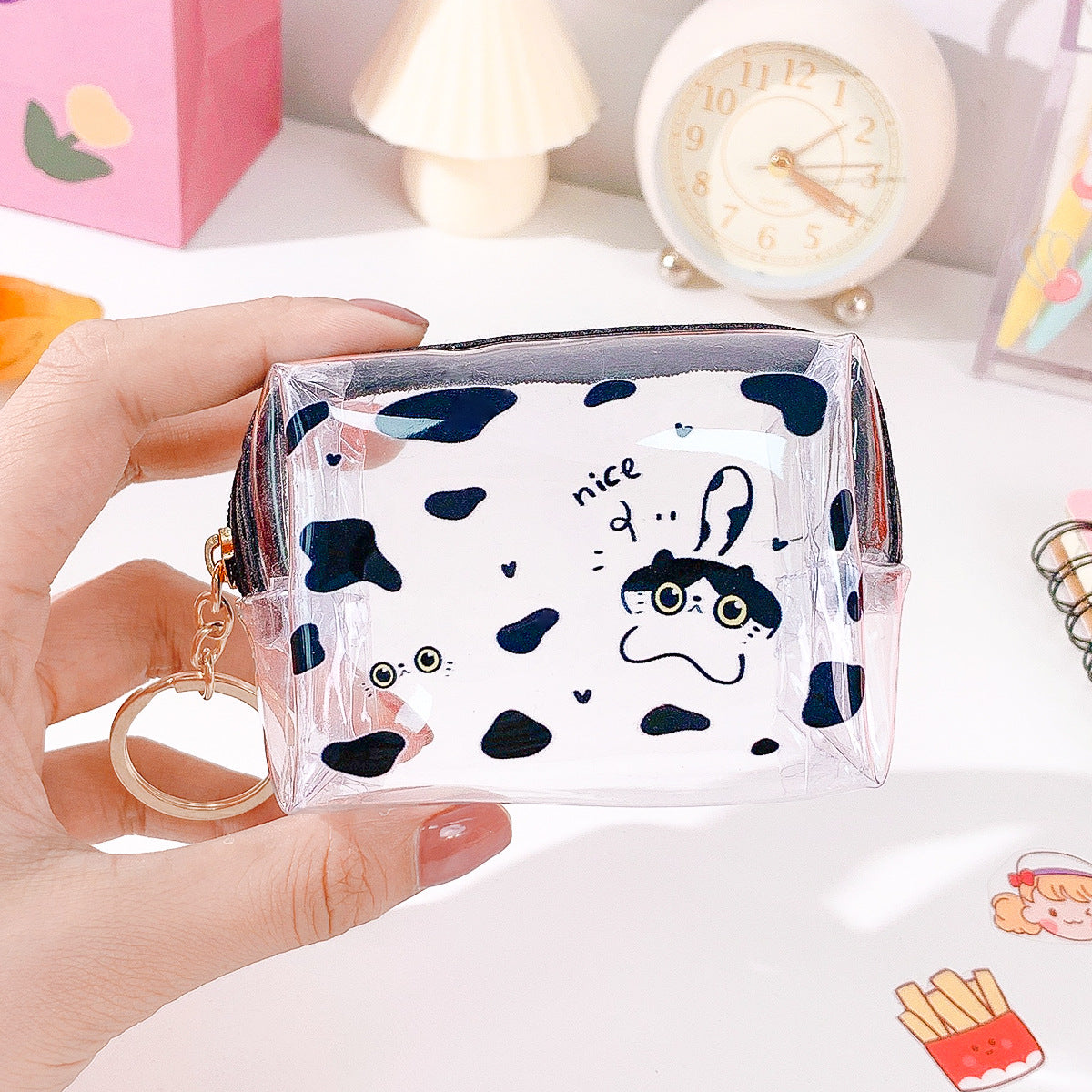 Wholesale PVC Transparent Cartoon Zero Wallet