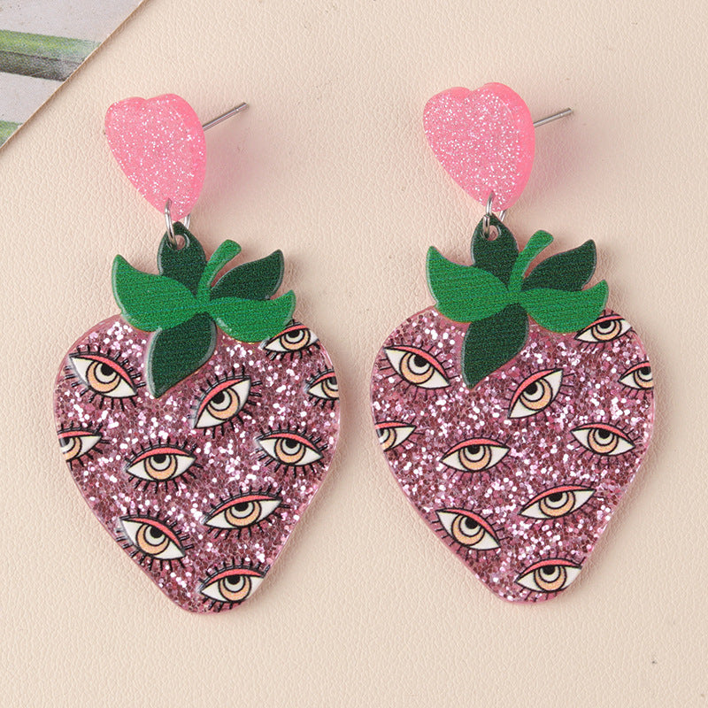 Wholesale  Funny Series Acrylic Earrings