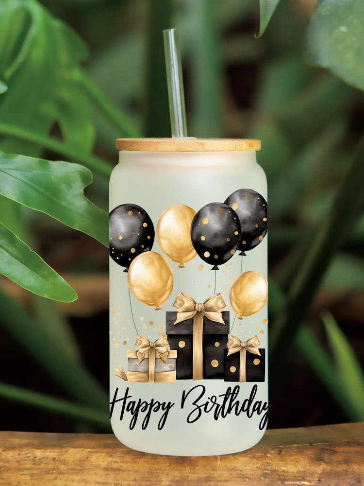 Wholesale Birthday Gift Series 16oz Cup UV DTF Wraps