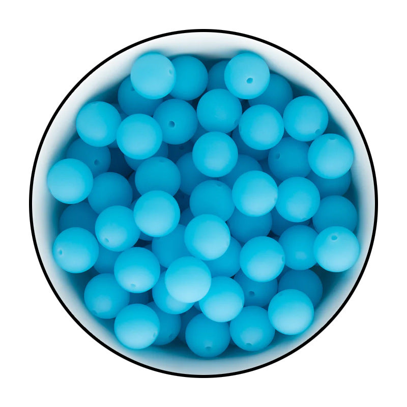 Wholesale 100pcs DIY Silicone Luminous Beads Colorful Fluorescent Beads