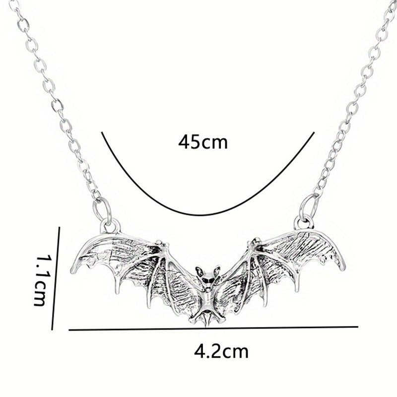 Wholesale Gothic Vintage Bat Necklace