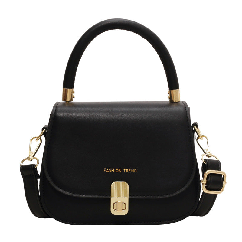 Wholesale Autumn and Winter Retro Portable Saddle Bag Shoulder Bag