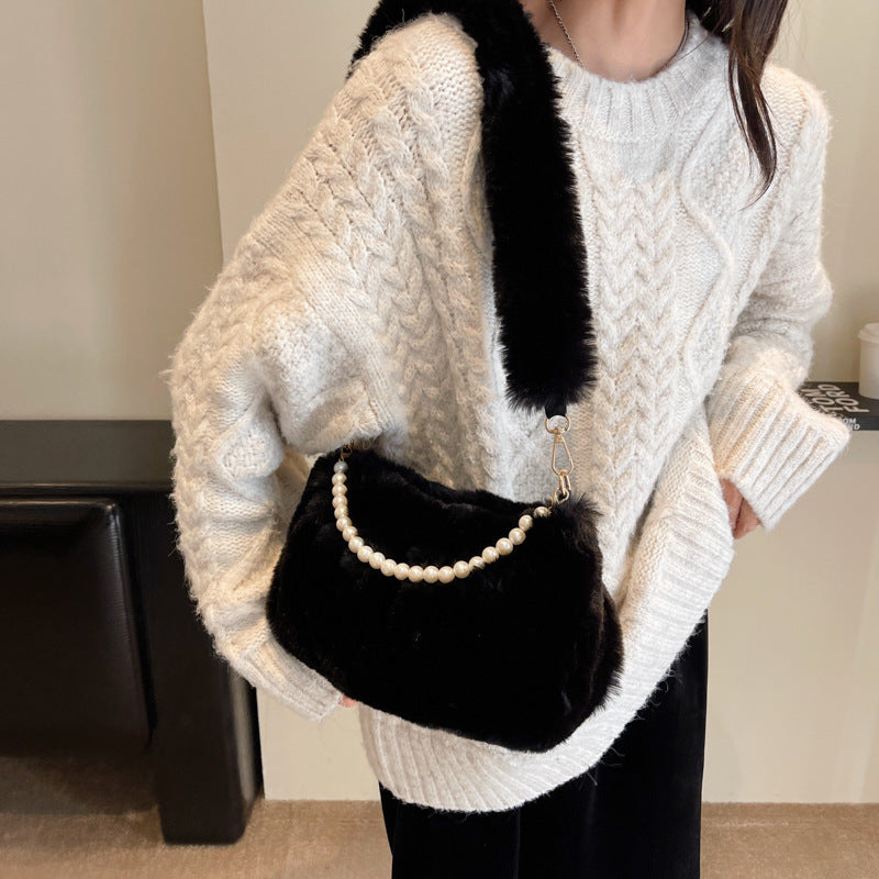 Wholesale Autumn and Winter Portable Shoulder Bags