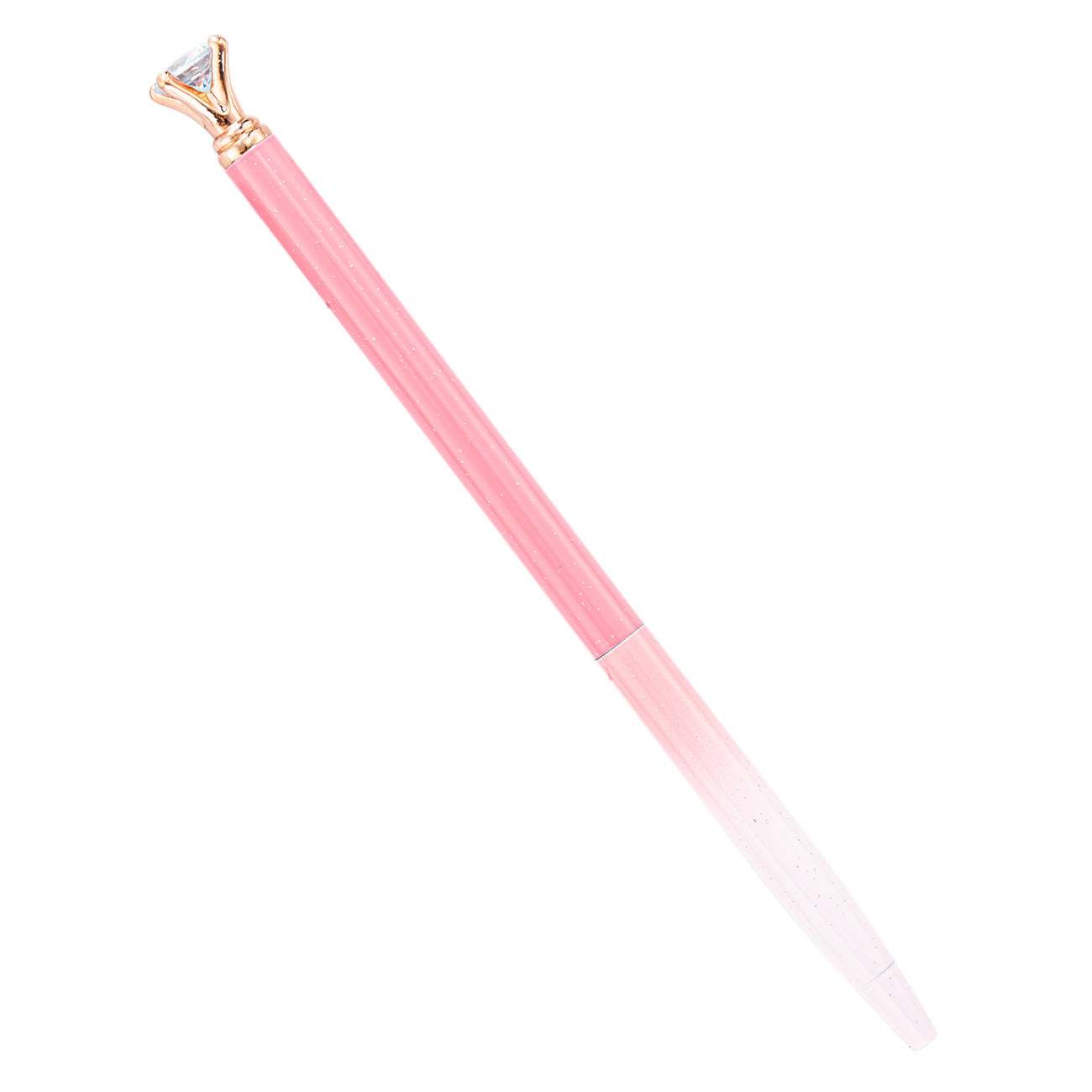 Hoelsale Pens Gradient Small Diamond Ballpoint Pen Metal Pen