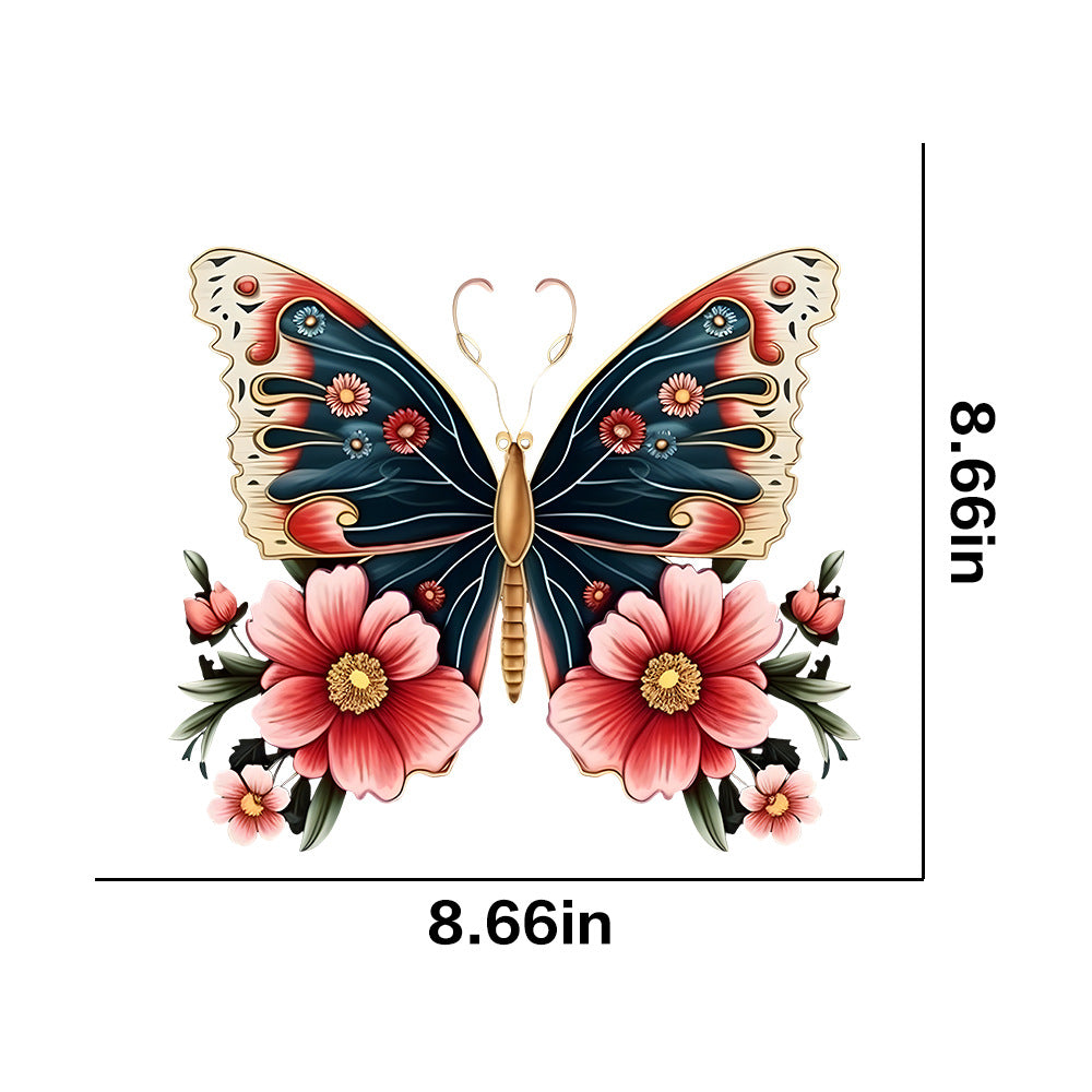 Wholesale Vintage Butterfly  UV DTF Ready to Press Transfers Wraps