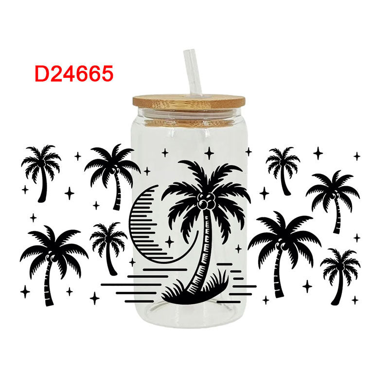 Wholesale UV Transfer Paste Glass Crystal Label Crystal Paste 16OZ UV DTF WRAPS