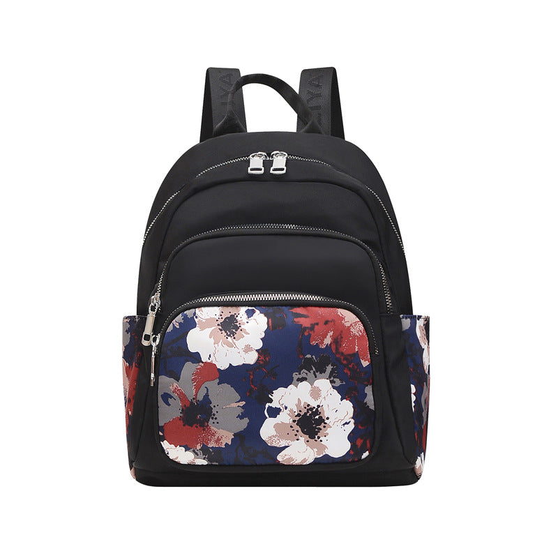 Wholesale Nylon Ethnic Wind Leaf Elephant Lightweight Backpack