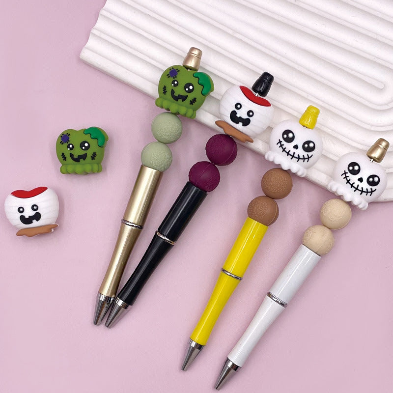 Wholesale 10pcs/pack  Horror 3D Silicone Beads