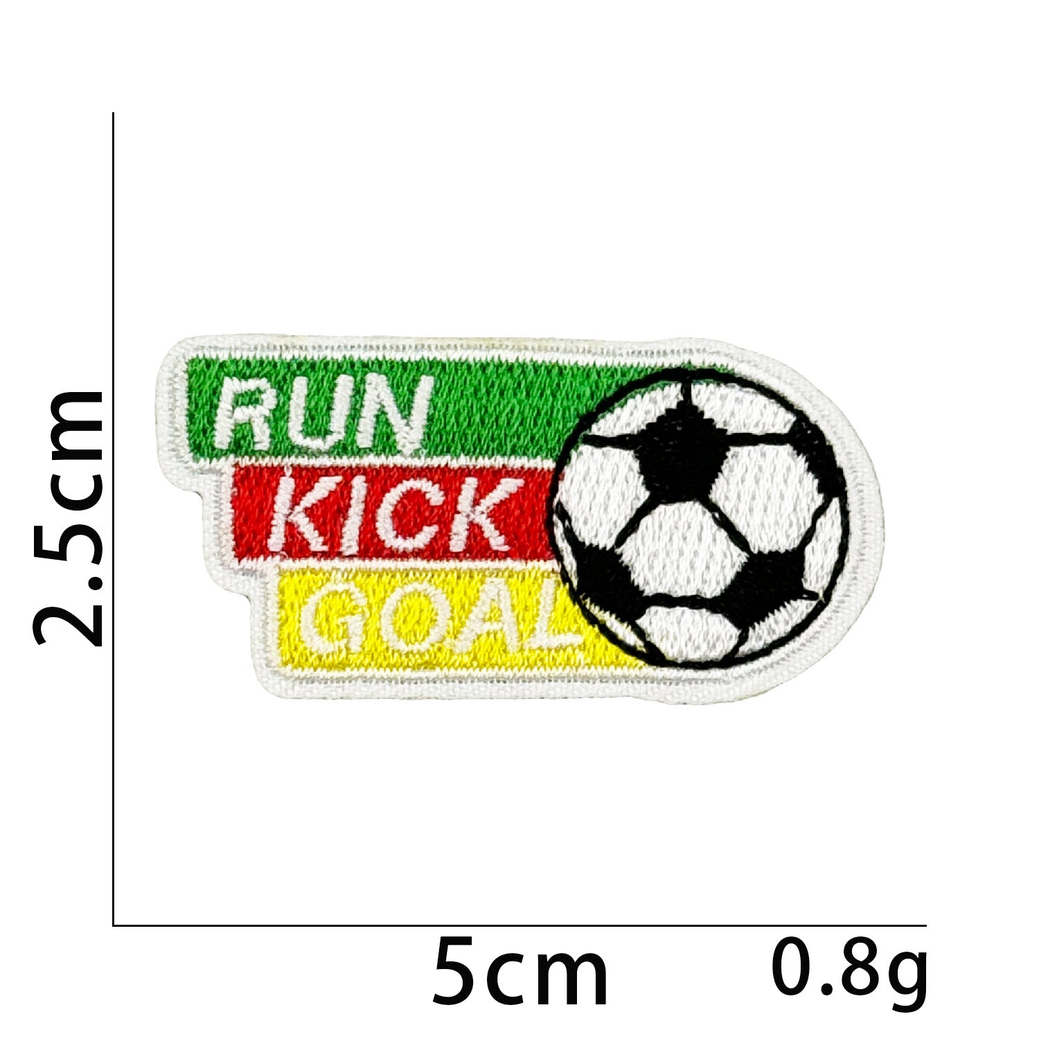 Wholesale 10pcs Sports Football  embroidered patch