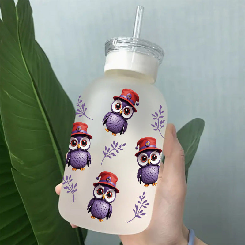 Wholesale Colorful cute animals 16oz Cup UV DTF Wraps