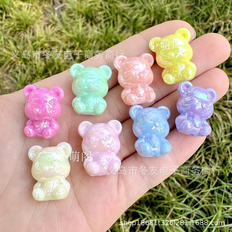 Wholesale 20pcs/pack Acrylic  Vertical Hole Beaded Pen DIY Acrylic Beads