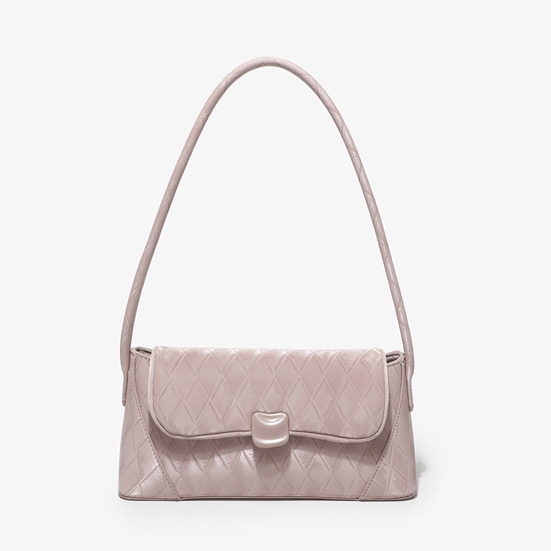 Wholesale 2023 PU Single Shoulder Rhombus Satchel Bag