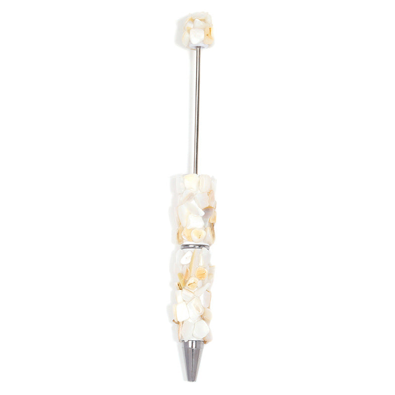 Wholesale 5pcs Colorful Shell Heavy Beaded Cute Pen DIY Creative