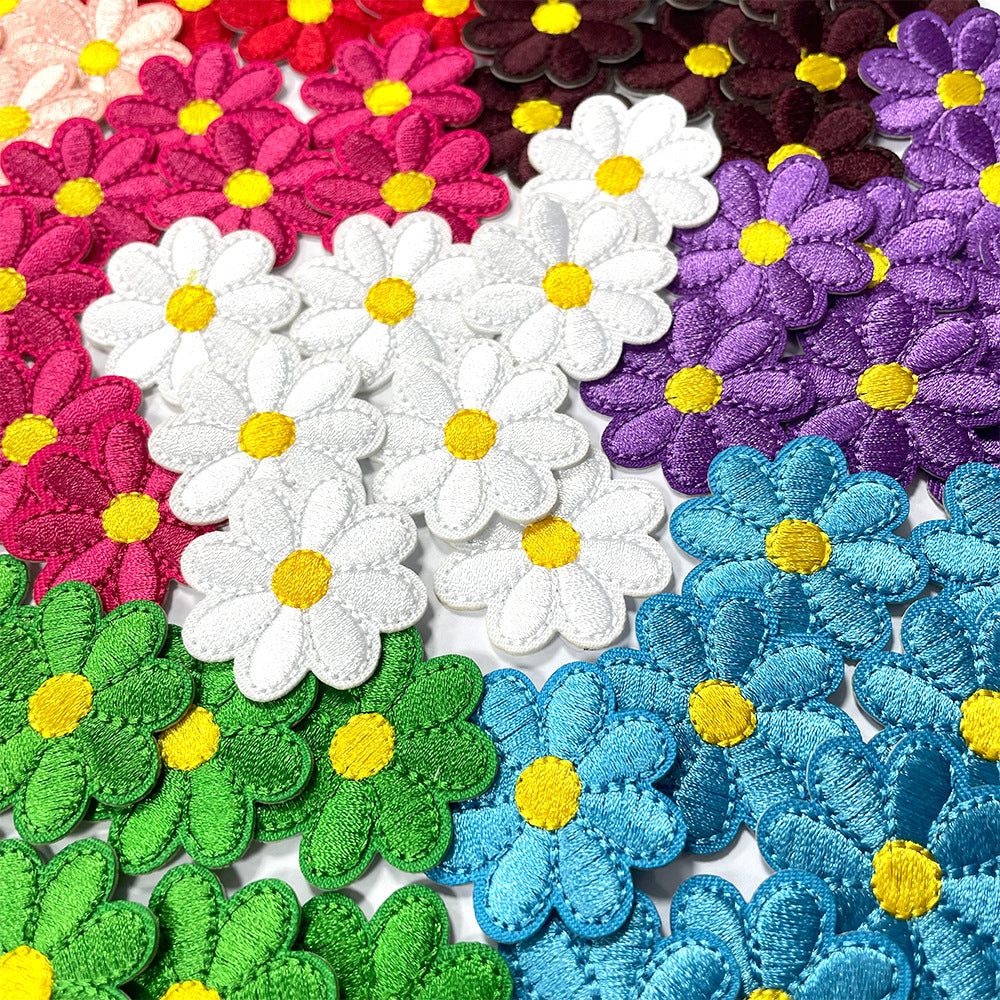Wholesale Chic Embroidered Iron On Patches Sewable Cloth Applique For Coats Bags DIY Everyday Craft
