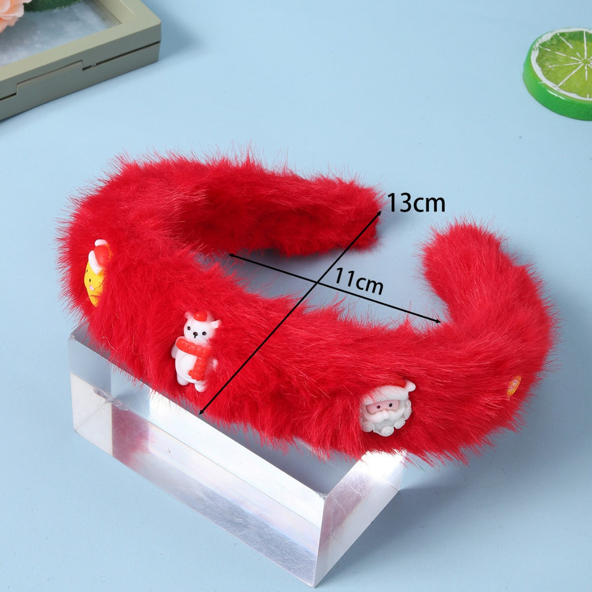 Wholesale Christmas Plush Cartoon Hair Bands