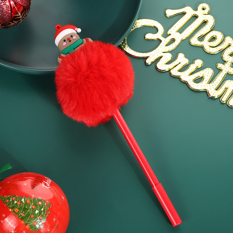 Wholesale Cartoon Christmas Ball Ballpoint Pen