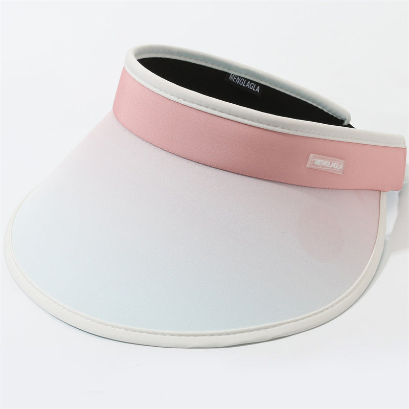 Wholesale New Summer Gradient Macaron Color Foldable Sun Hat