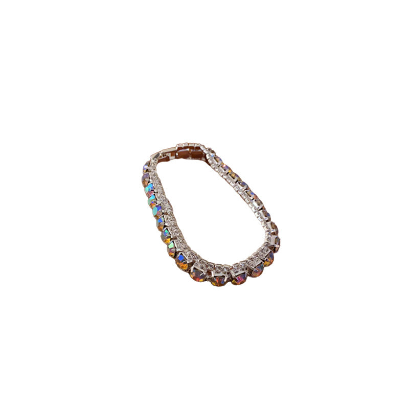 Wholesale Alloy Diamond Square Geometric Buckle Bracelet