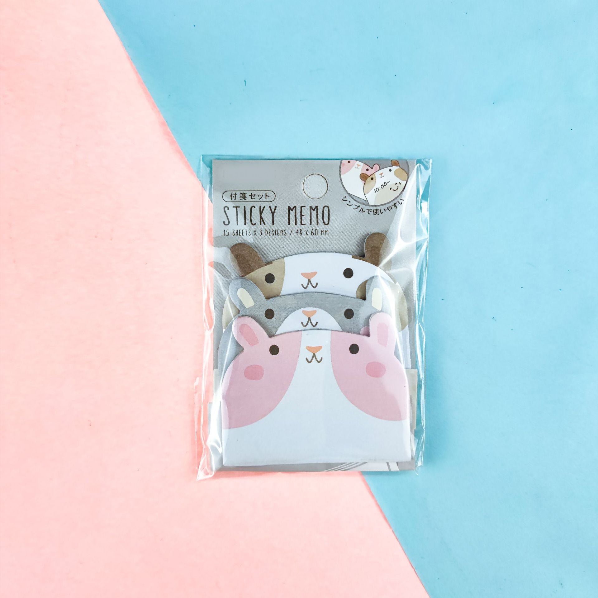 Wholesale 10pcs Cartoon Cute Creative Student Sticky Notes