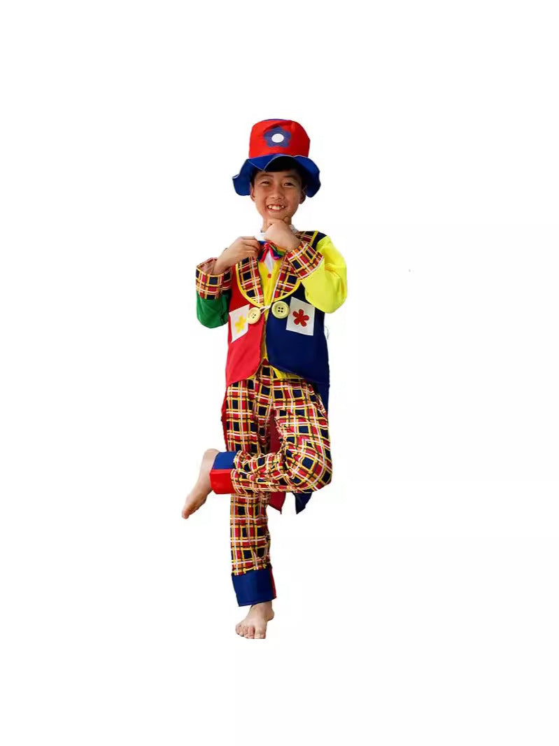 Wholesale clown costumes Children's Day stage performance costumes