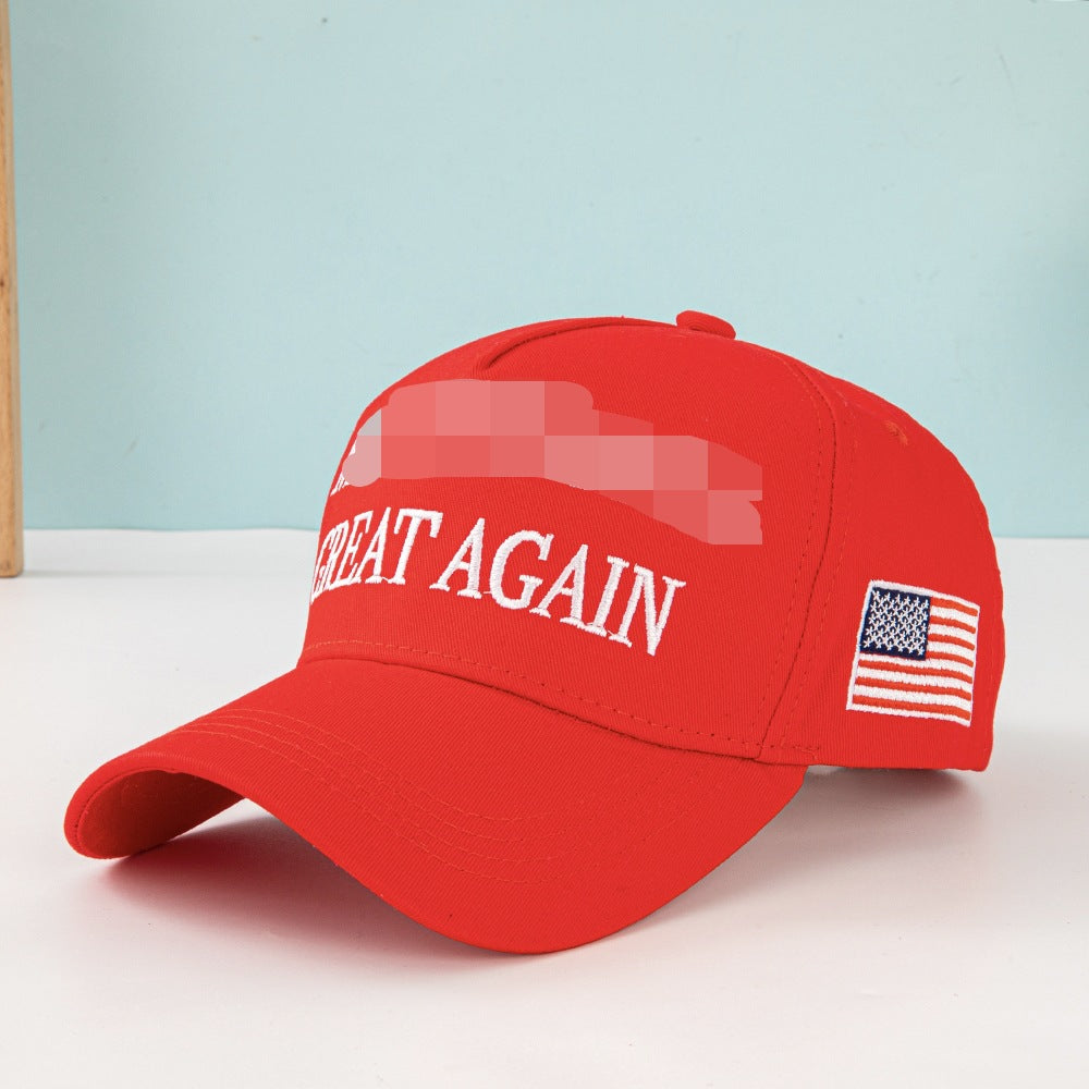 Wholesale Alphabet national flag embroidery sun shading baseball cap